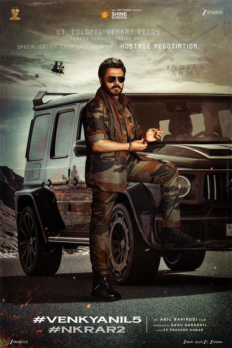 Venkatesh-Anil Ravipudi 5 first look released