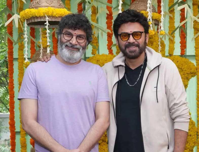Venkatesh Trivikram Film Plans Old Hit Song Remix For Fans