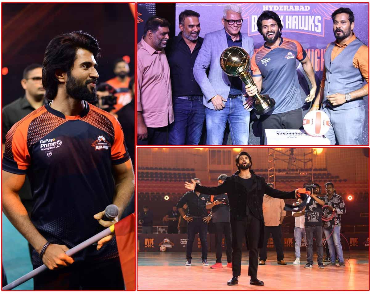 Vijay Devarakonda owns a volleyball team