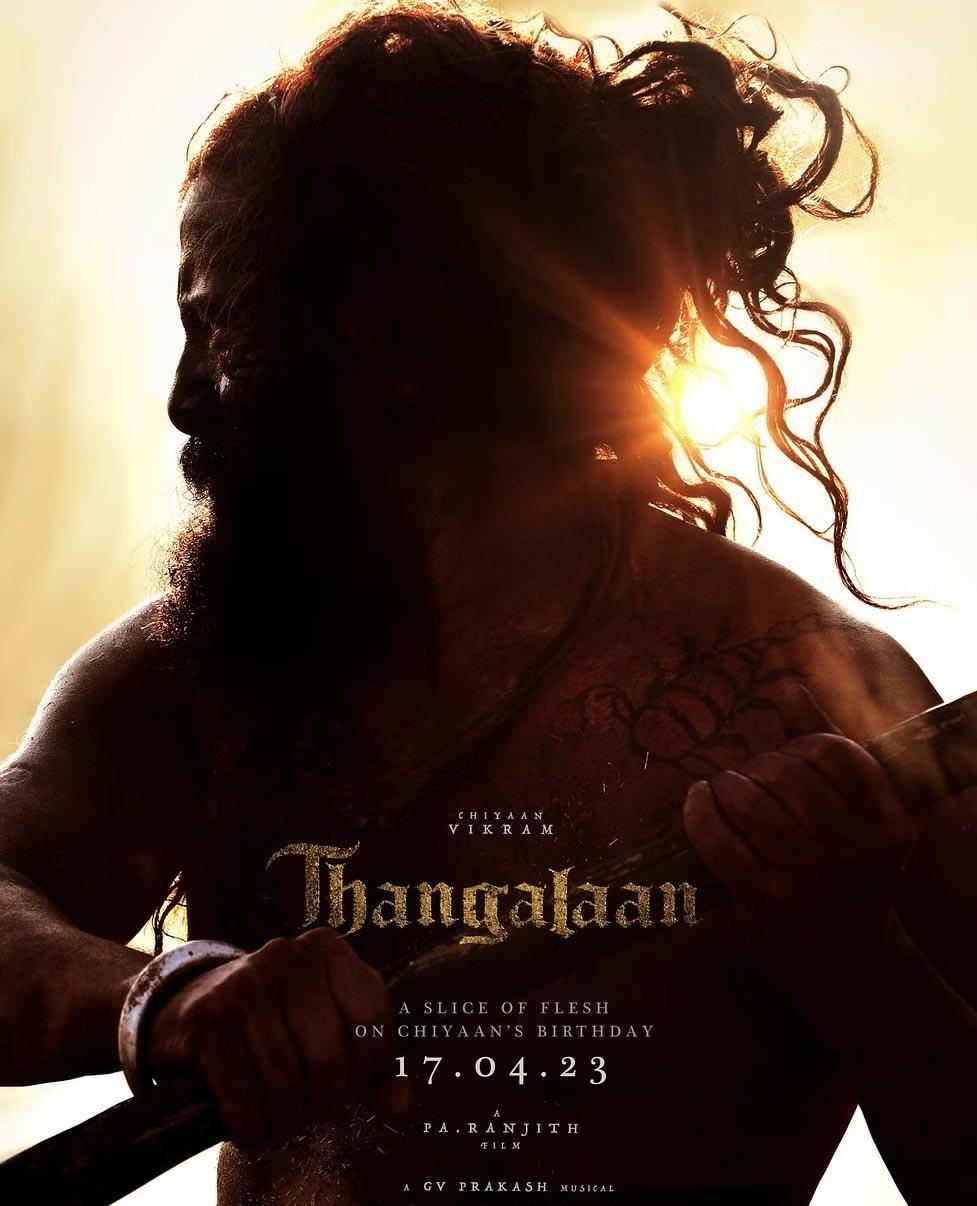 New Intense Poster Of Vikram Thangalaan Is Out