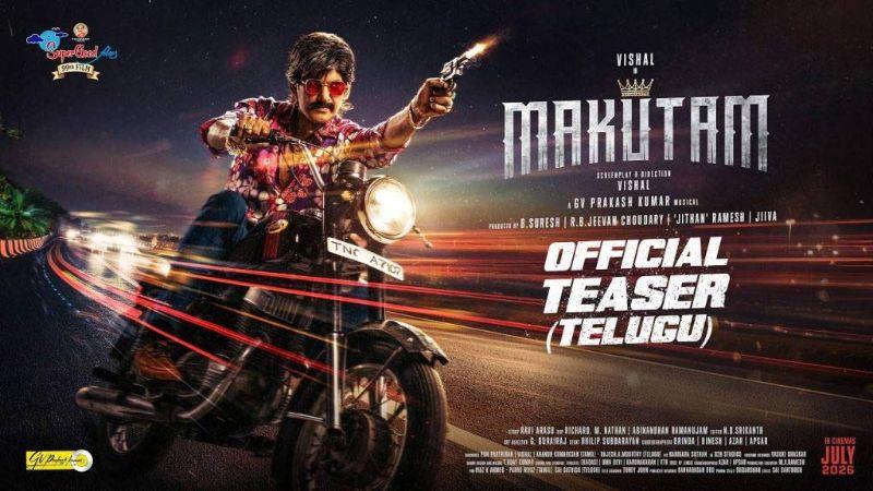 Vishal Triple Role Makutam Teaser Review