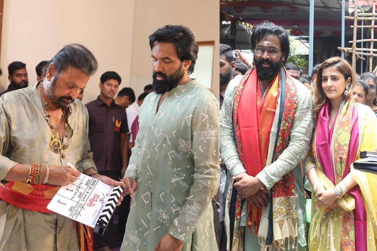 Vishnu Manchu announces his dream project Kannappa