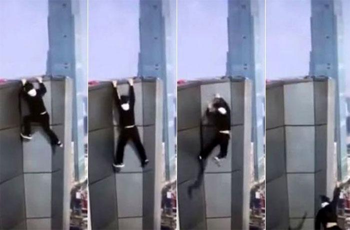 Superman Dies Falling From 62 Storey Building!