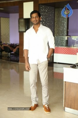 Vishal Interview Images