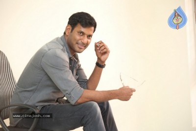 Vishal Interview Photos