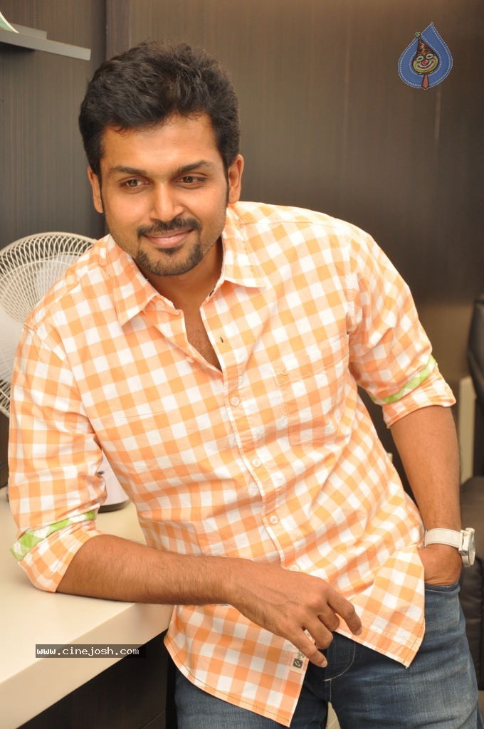 Karthi Interview Stills - 16 / 63 photos