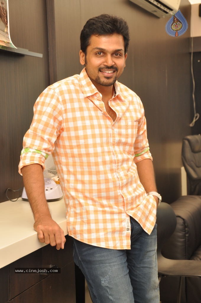 Karthi Interview Stills - 17 / 63 photos