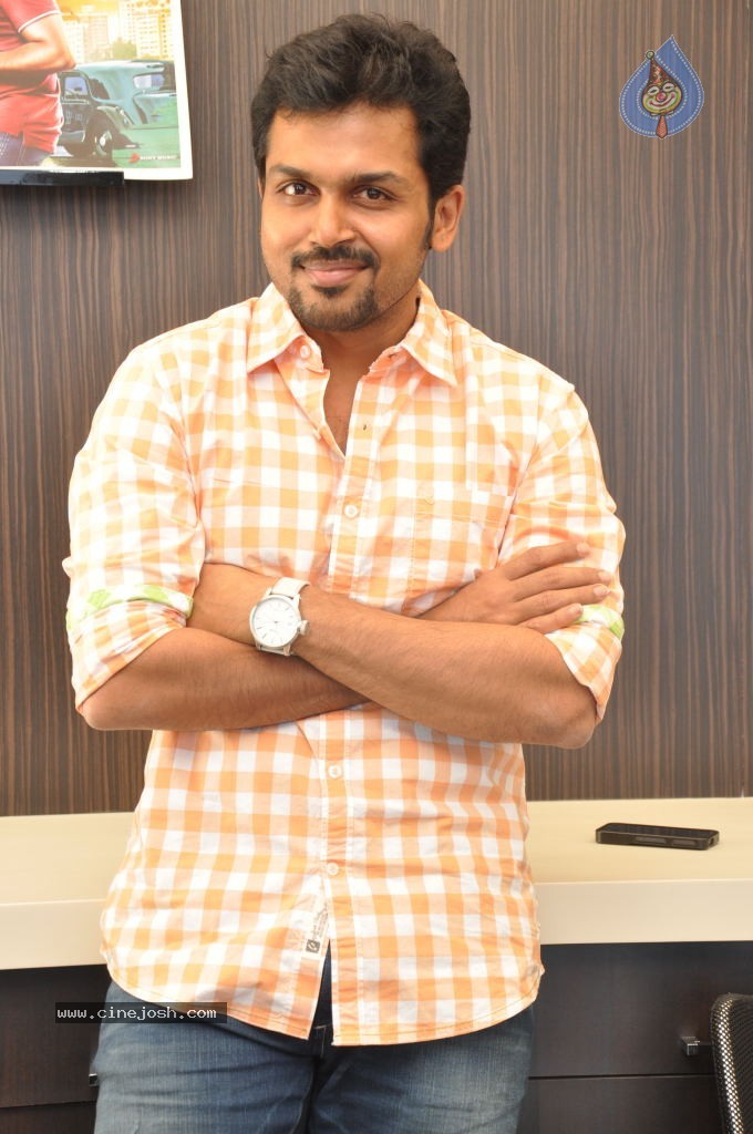 Karthi Interview Stills - 26 / 63 photos