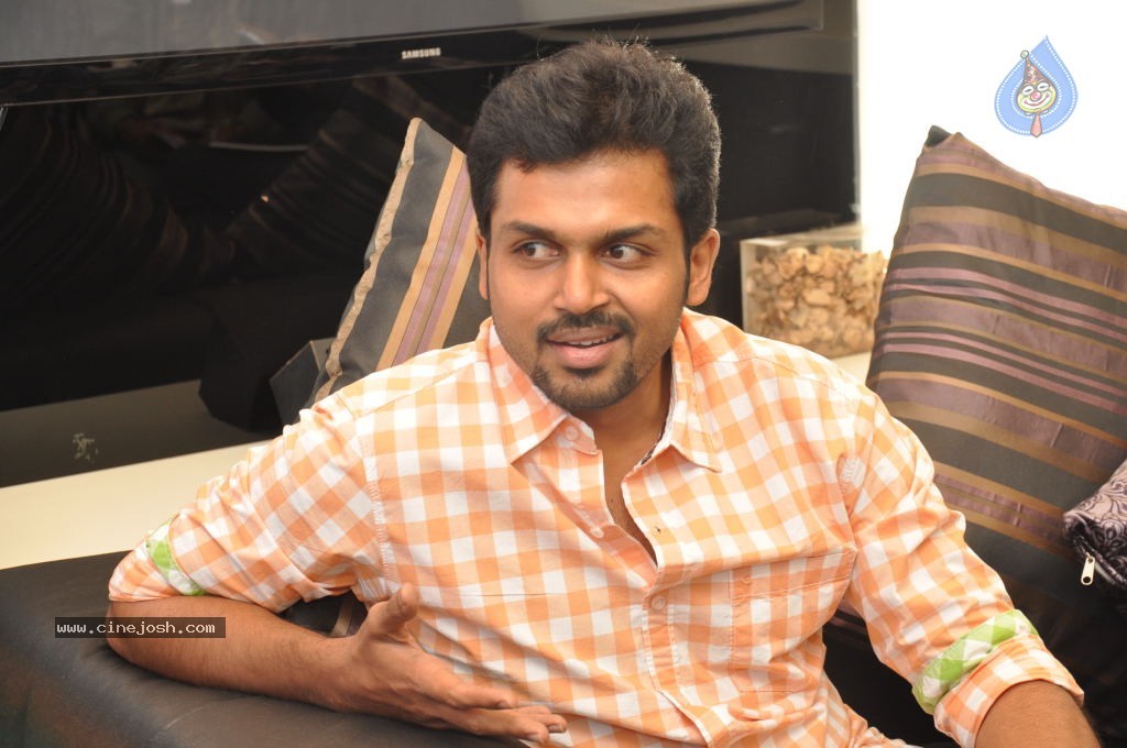 Karthi Interview Stills - 29 / 63 photos