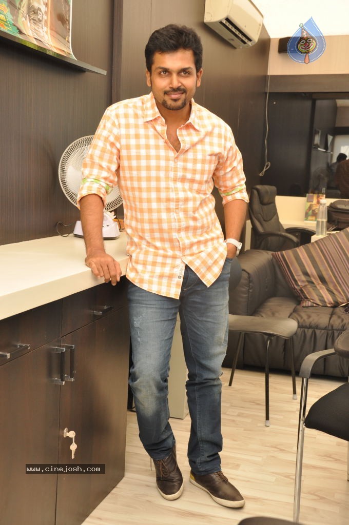 Karthi Interview Stills - 37 / 63 photos