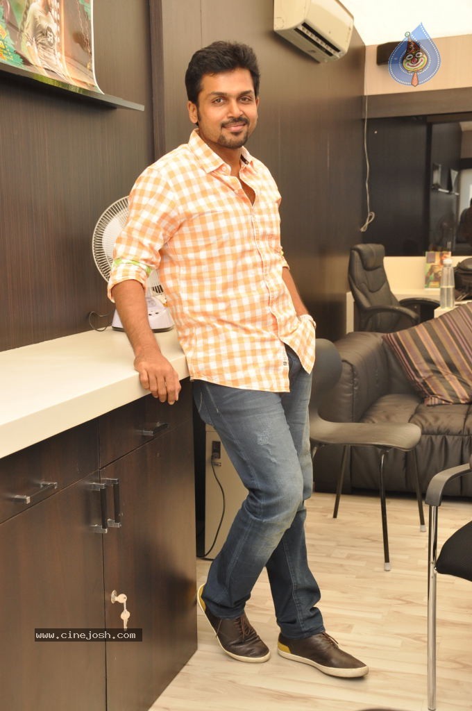 Karthi Interview Stills - 43 / 63 photos