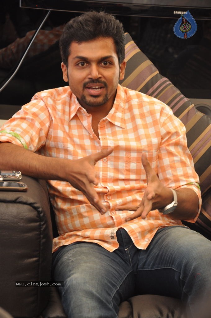 Karthi Interview Stills - 47 / 63 photos