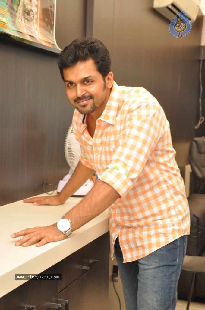 Karthi Interview Stills - 56 / 63 photos