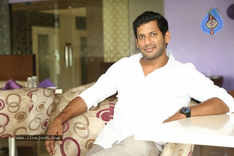 Vishal Interview Images - 3 / 14 photos