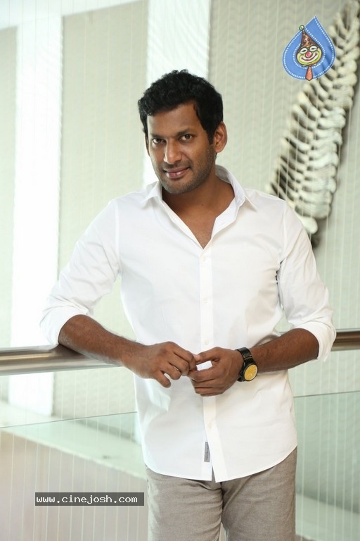 Vishal Interview Images - 14 / 14 photos