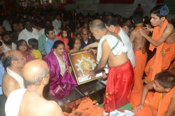 Aishwarya Rai and Vidya Balan at GSB Ganpati