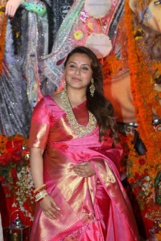 Bollywood Celebrities Attend Durga Pooja