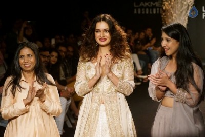 Dia Mirza at LFW Winter Festive 2017