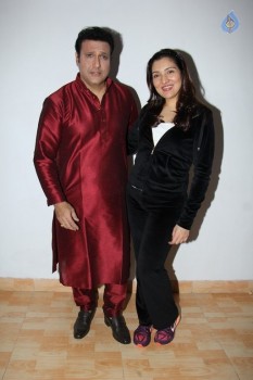 Govinda Snapped with Daughter Tina Ahuja