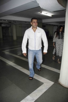 Salman Khan at Prayer Meet of Rajat Badjatya