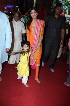 Shilpa Shetty at ISKCON Temple