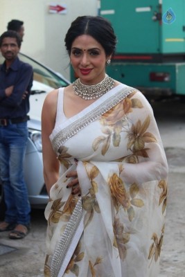 Sridevi Promotes Mom at Sa Re Ga Ma Pa Sets