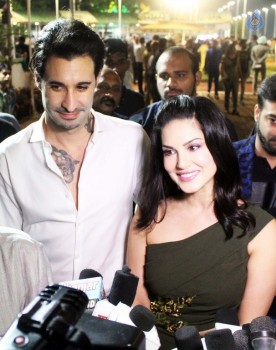 Sunny Leone at The Atilla Million Race Event