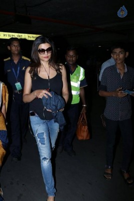 Sushmita Sen at Mumbai Airport