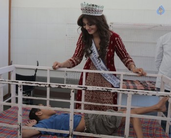 Urvashi Rautela Celebrates Children Day