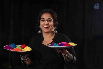 Vidya Balan Holi Celebrations