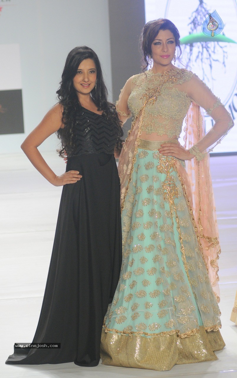 Aditi Govitrikar Walks the Ramp for Amy Billimoria - 4 / 28 photos