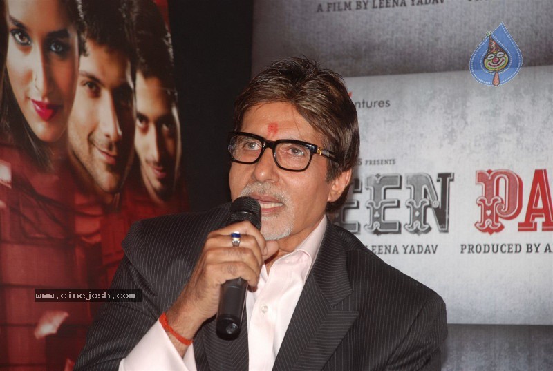 Amitabh Bachchan,Madhavan At Teen Patti Movie Press Meet - 33 / 37 photos