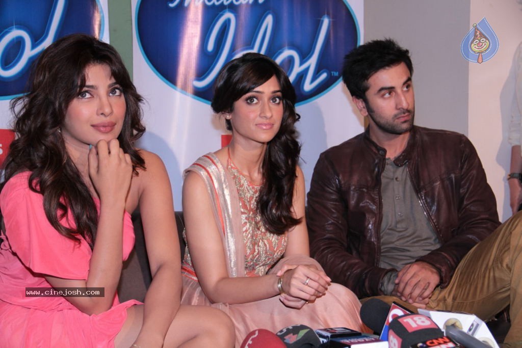 Barfi Film Team at Indian Idol Sets - 25 / 33 photos