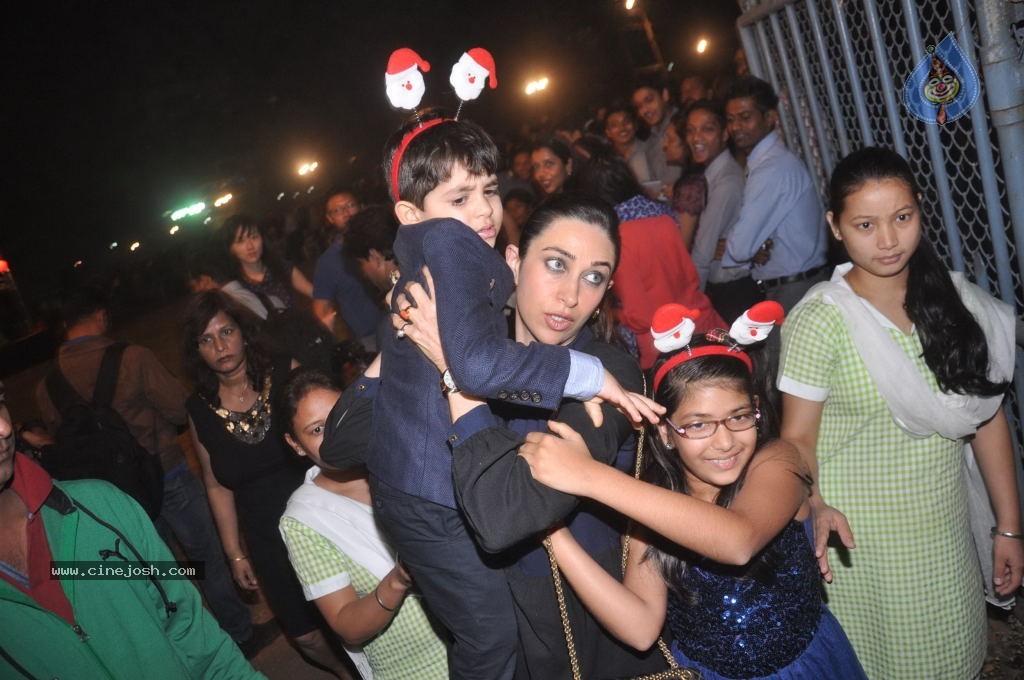 Bolly Celebs at Midnight Mass for Christmas 2013 - 30 / 52 photos