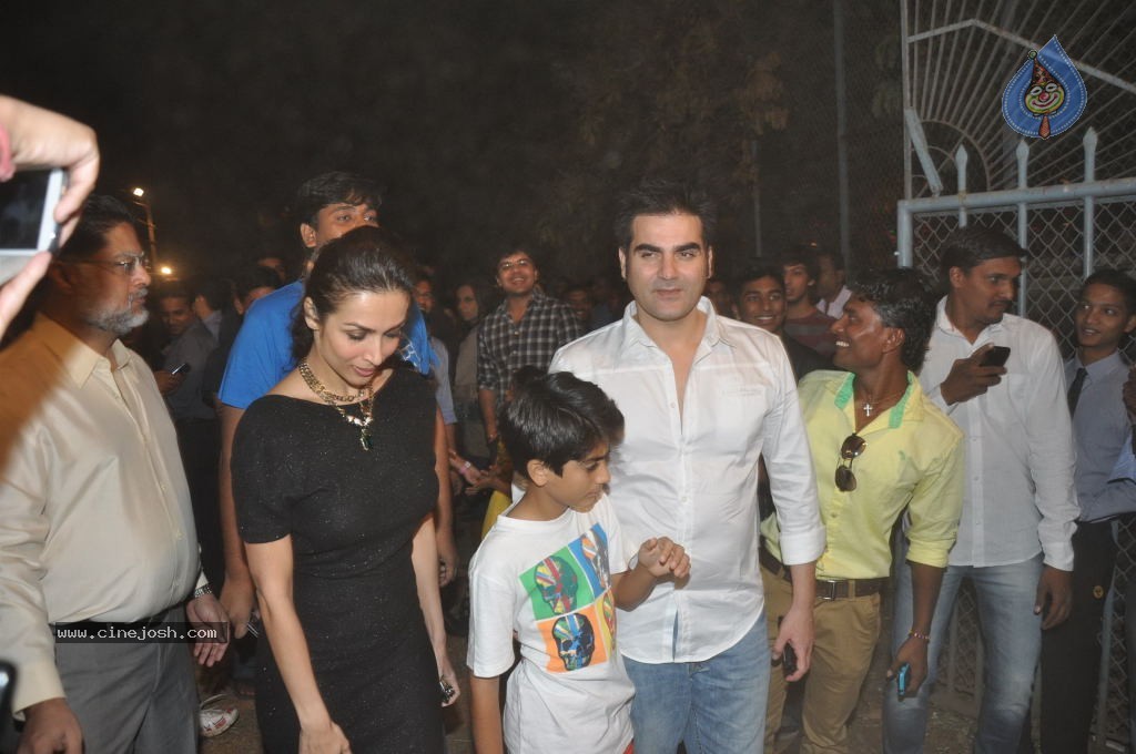 Bolly Celebs at Midnight Mass for Christmas 2013 - 51 / 52 photos