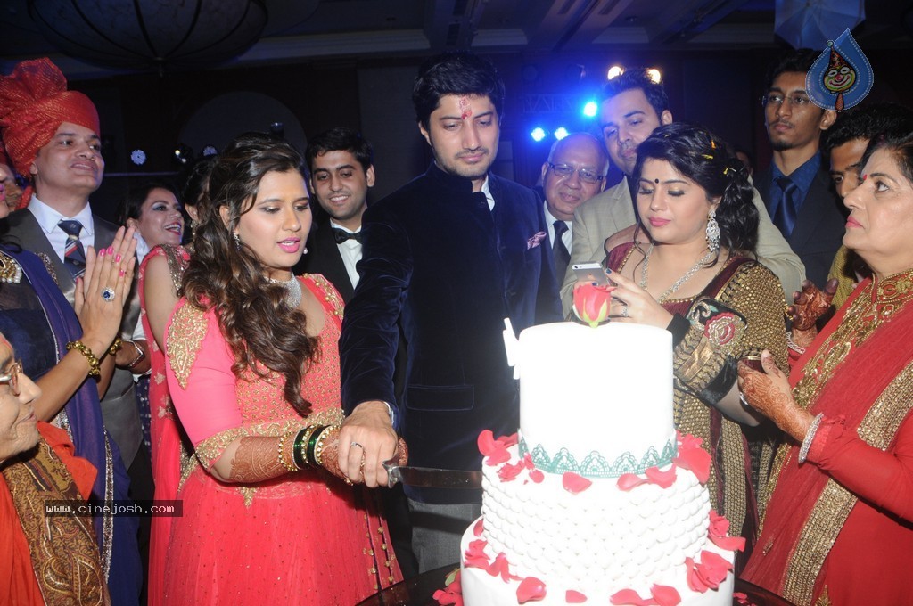 Celebs at Designer Manali Jagtap Engagement Ceremony - 10 / 41 photos