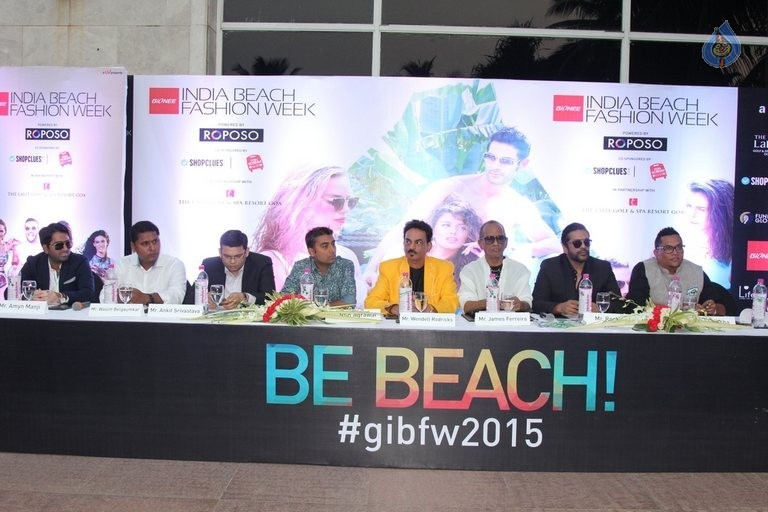 Gionee India Beach Fashion Week 2015 Press Meet - 13 / 29 photos