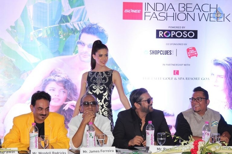 Gionee India Beach Fashion Week 2015 Press Meet - 16 / 29 photos