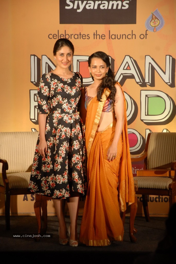 Kareena Kapoor Launches Indian Food Wisdom DVD - 2 / 68 photos