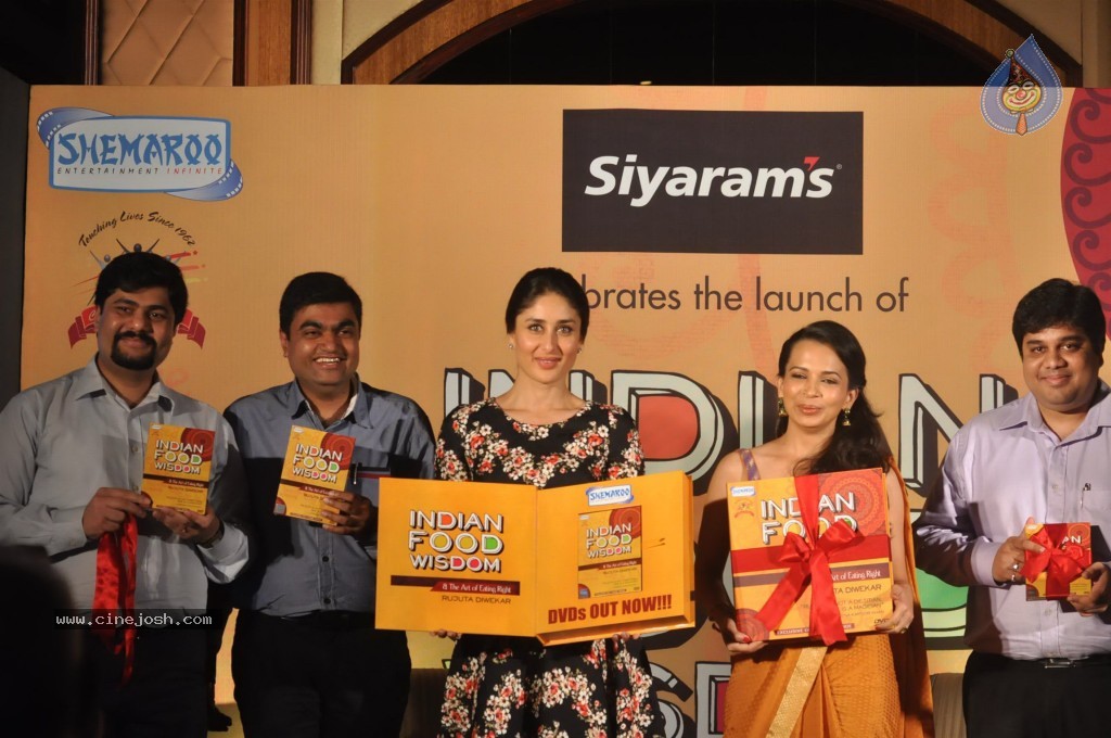 Kareena Kapoor Launches Indian Food Wisdom DVD - 5 / 68 photos