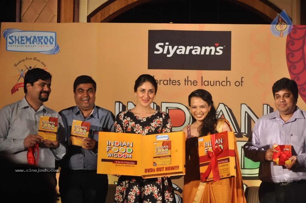 Kareena Kapoor Launches Indian Food Wisdom DVD - 24 / 68 photos