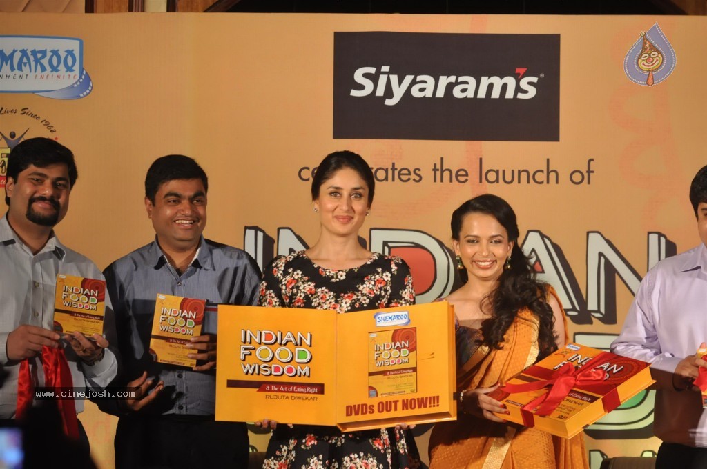 Kareena Kapoor Launches Indian Food Wisdom DVD - 36 / 68 photos