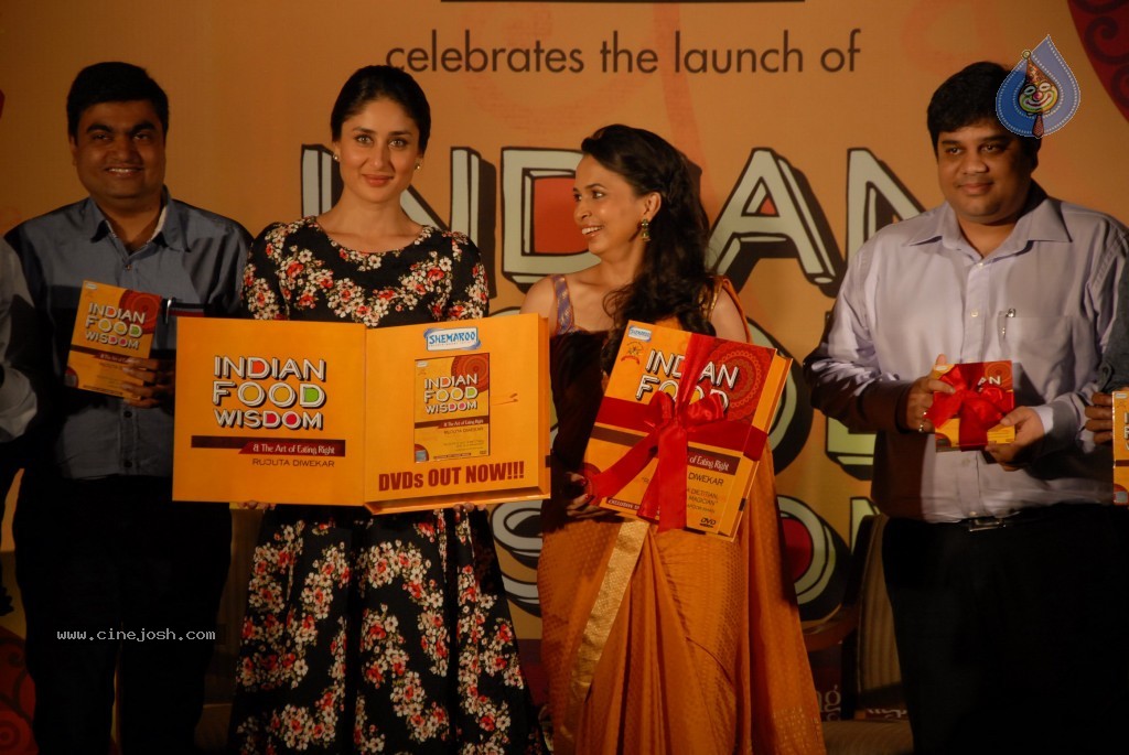 Kareena Kapoor Launches Indian Food Wisdom DVD - 44 / 68 photos