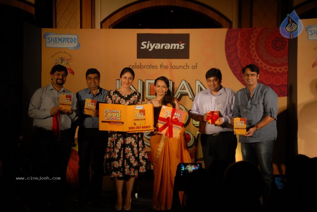 Kareena Kapoor Launches Indian Food Wisdom DVD - 65 / 68 photos