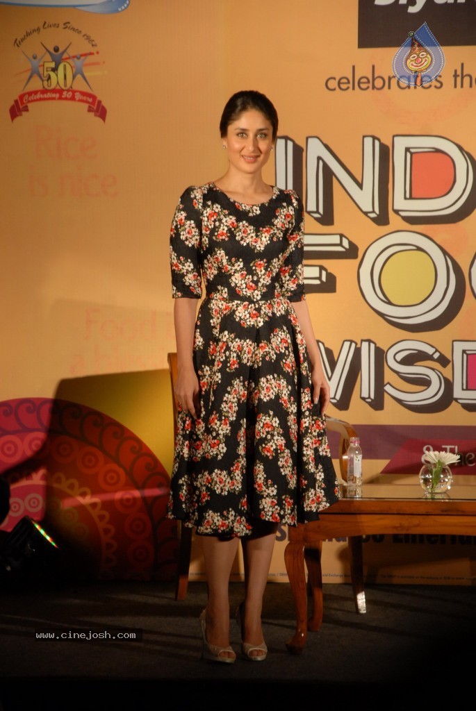 Kareena Kapoor Launches Indian Food Wisdom DVD - 68 / 68 photos