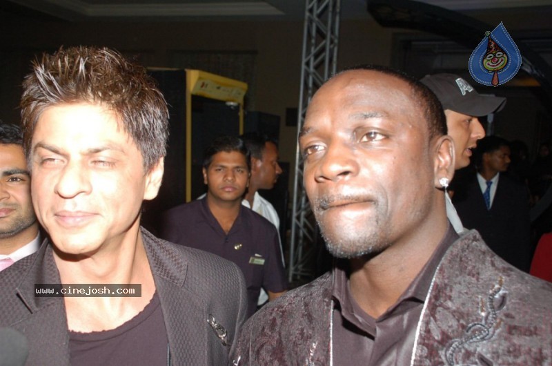 KKR Team and Singer Akon at XXX Energy Drink Party - 10 / 33 photos