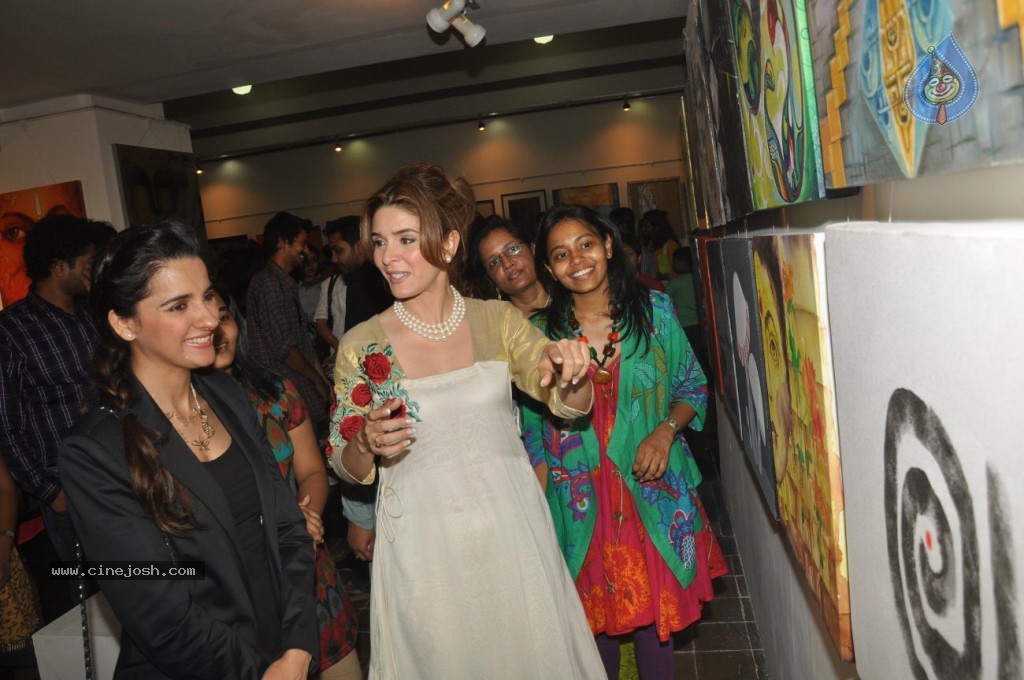 Punam Salecha Lotus Art Exhibition - 12 / 31 photos