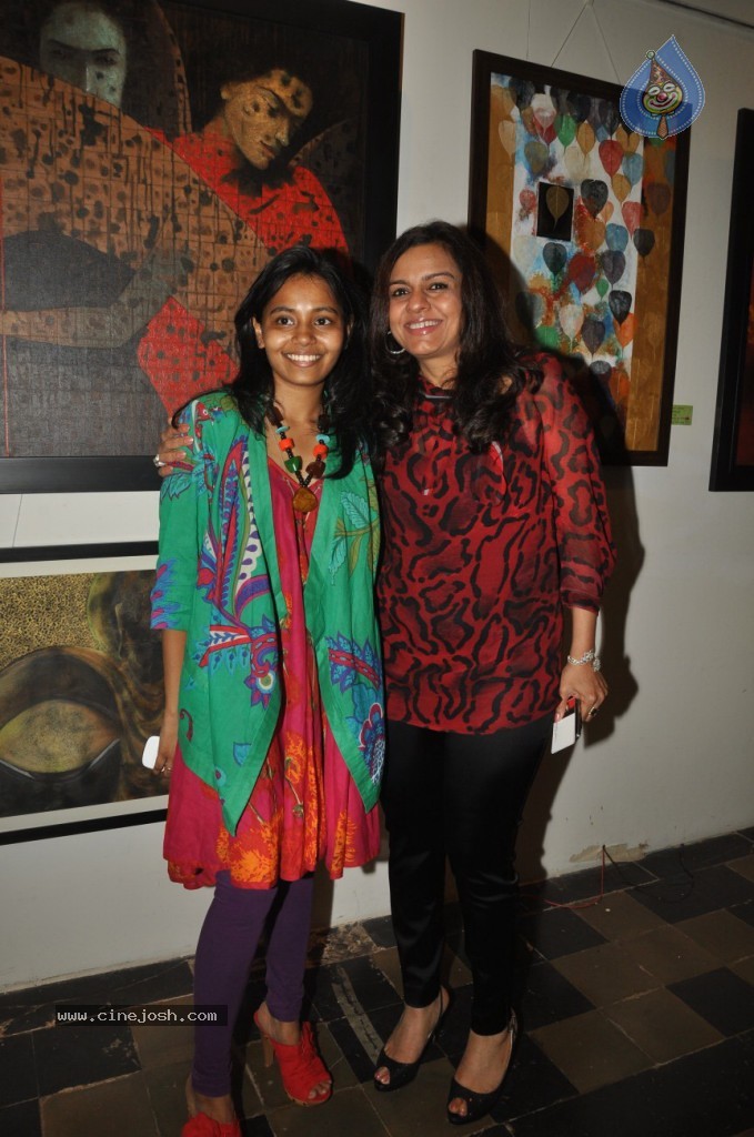 Punam Salecha Lotus Art Exhibition - 16 / 31 photos