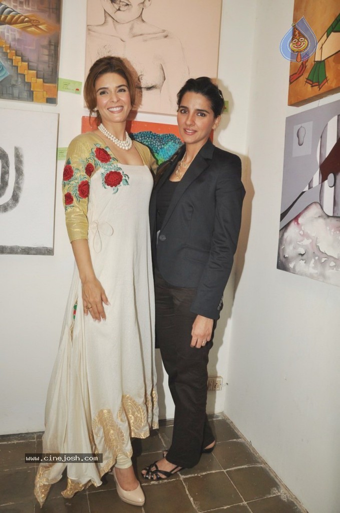 Punam Salecha Lotus Art Exhibition - 24 / 31 photos