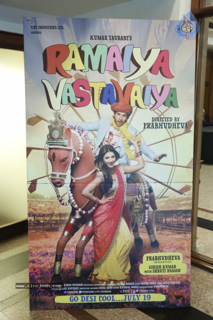 Ramaiya Vastavaiya | Girish Kumar Praises Shruti Haasan - video Dailymotion